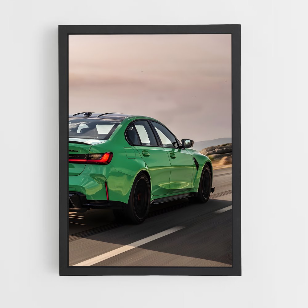 Poster M28 Émeraude – affiche BMW (vue 2)